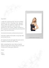 Load image into Gallery viewer, *NEW 21 Day Meal Plan Recipe Book - Original Plan Recipes